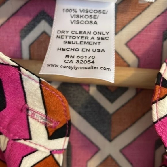 Corey Lynn Calter Anthropologie Annabel Dress Women’s Size XS Petite Midi Pink‎ - Picture 11 of 11